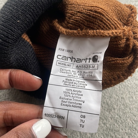 Carhartt Men - BROWN  ADULT CAMO MIX LIMITED EDITION CARHARTT Beanie HAT CAP *NEW